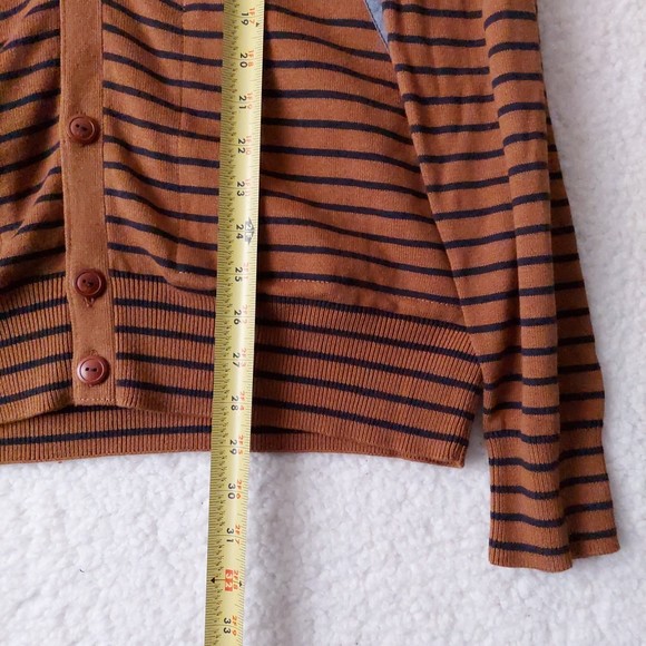 G-Star Raw Correctline Hari Brown and Blue Striped Cardigan NWT Men's Sz L - Picture 13 of 16